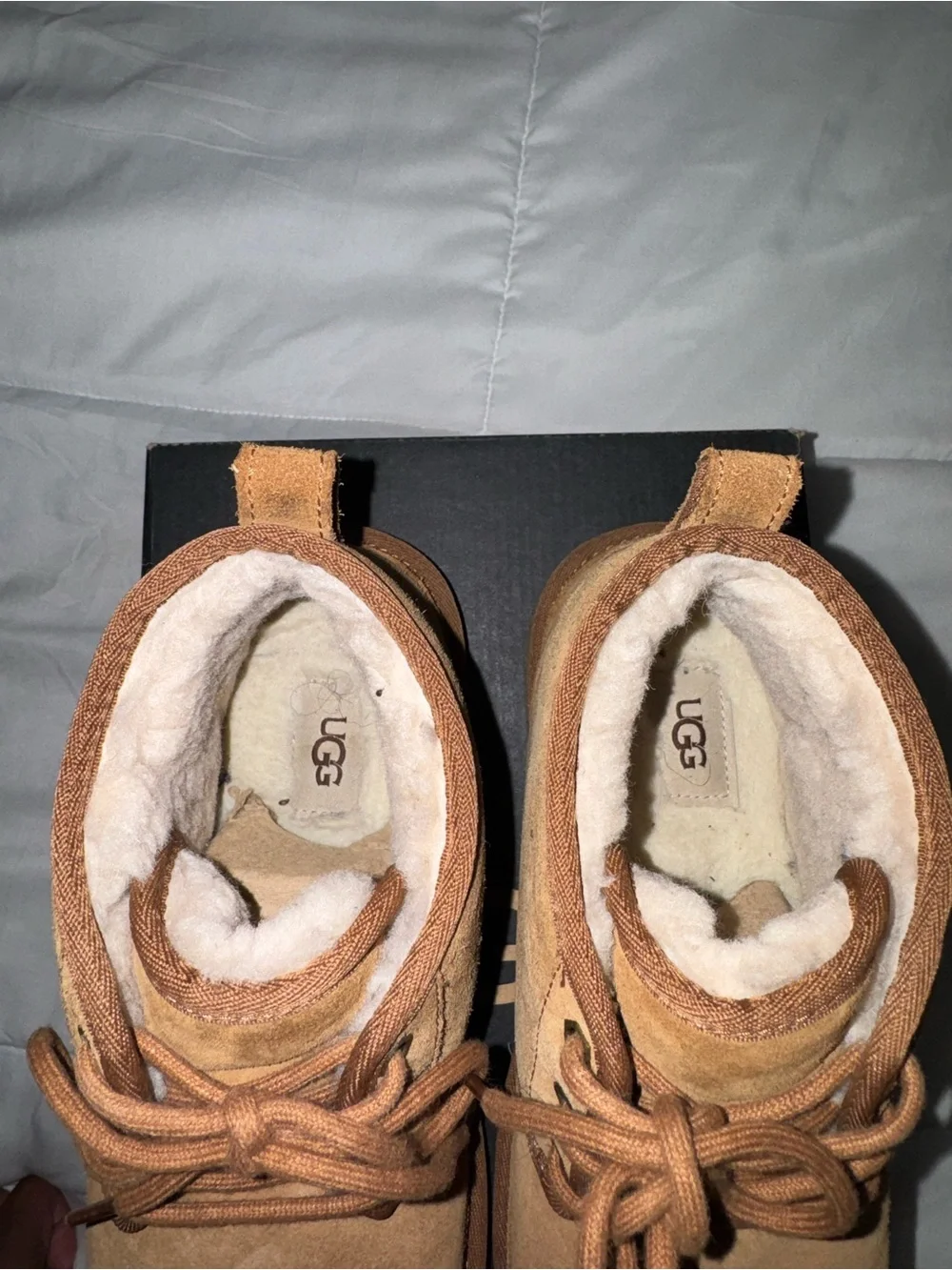 Men's Tan Suede Lace-Up Boots - UGGS